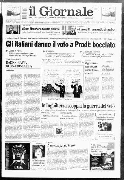 Il giornale : quotidiano del mattino